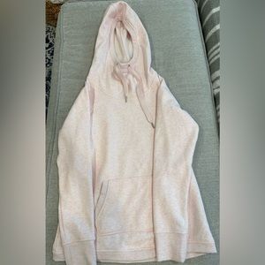 Light heather pink hoodie